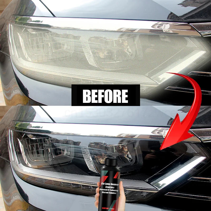 Headlight Renewal Polishing Liquid