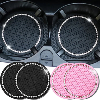 Rhinestone Cup Coasters