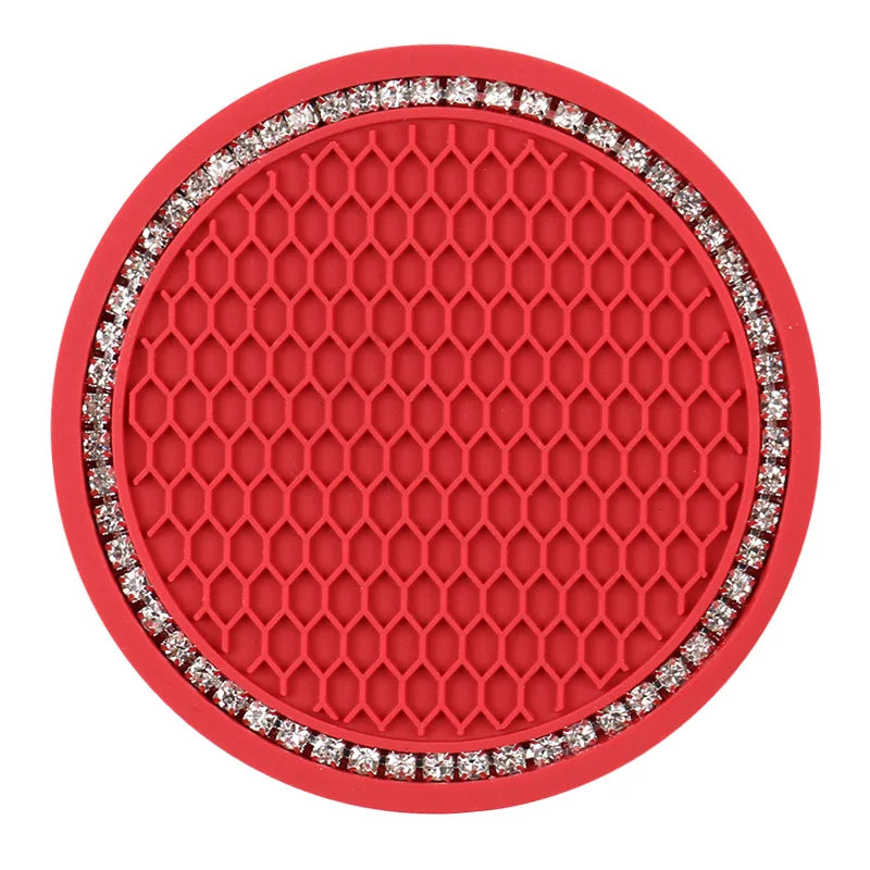 Rhinestone Cup Coasters