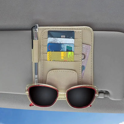 Card Organizer for Sun Visor